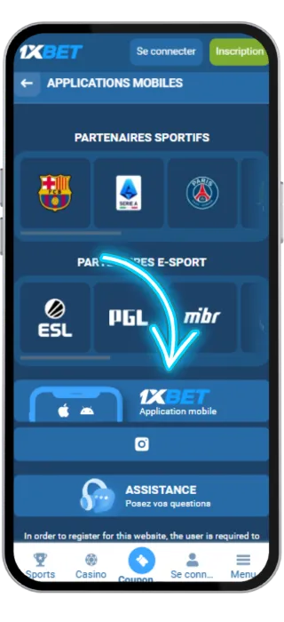1xBet How To -Telecharger